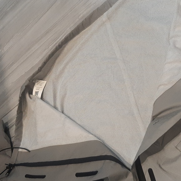 Gray Hooded Jacket with Black Accents - Picture 9 of 9